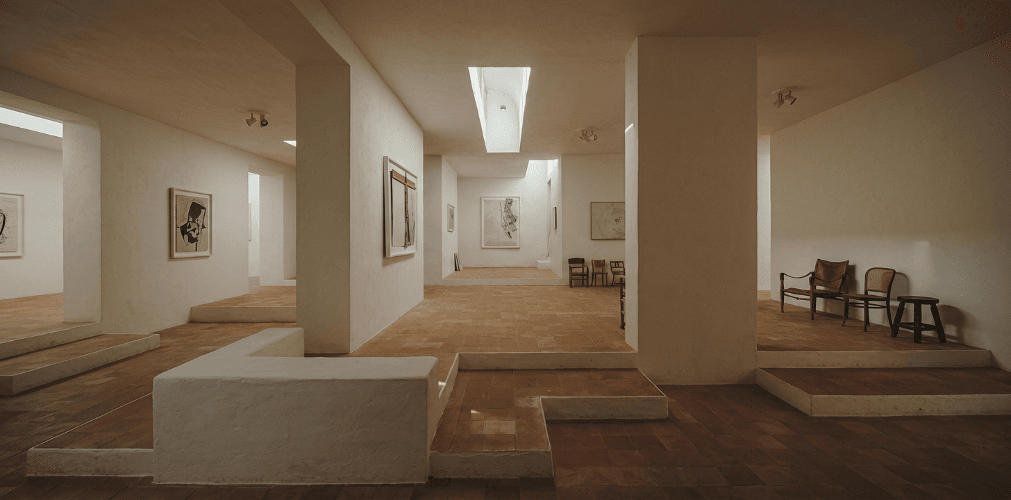 Gallery interior — The Salon by ZNTHWRLD